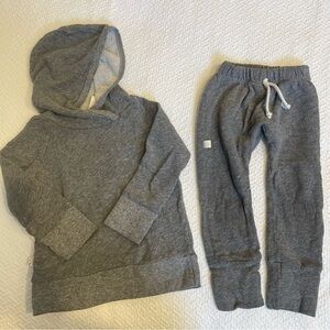 Childhoods Clothing  Heathered gray Kids Hoodie sweatshirt and Jogger Set